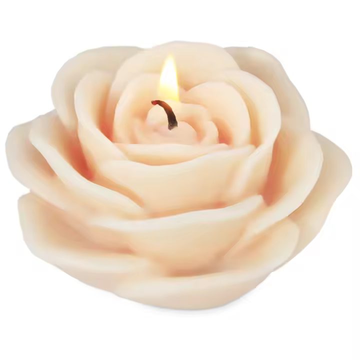 Kit para hacer 9 velas en forma de flor. Incluye materiales y guía paso a paso. Crea decoraciones únicas y regalos especiales de manera sencilla. - 1
