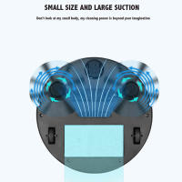 Nueva Máquina Exterminadora Inteligente 3 En 1 Mini Aspiradora Sin Cable Para El Hogar Robot De Limpieza Multifuncional Con Capacidad De Caja De Polvo Menor a 0.5 L Peso Menor a 3 Kg Tiempo De Batería 1 H 20 M-2 H - details 7