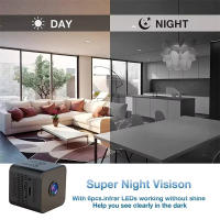 Cámara Mini Wireless WiFi Monitor Remoto Vida Útil De La Batería Super Larga Cámara IP Para Hogar Tiny No Necesita Enchufe - details 1