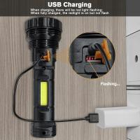 Interior Solar LED Recargable USB 1200 Mah Interior LED Ipx4 Impermeable 3 Modos Portátil Linternas de Trabajo - details 2