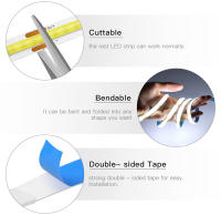Tira De Luz LED COB 5V Zigbee 3.0 Dimmable Por Tuya Smart Gateway Bridge SmartThings Alexa Google Home Para El Hogar Y El Rincón De Vida - details 2