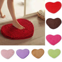 Alfombra De Pluma Para Sala De Estar Y Dormitorio En Forma De Corazón Alfombra De Acogida Para Nueva Casa Textil Grueso Diseño Moderno Para Hogar Y Hotel - details 18