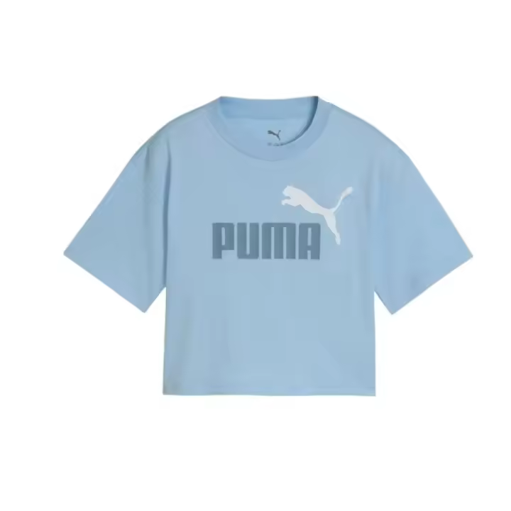 CAMISETA AZUL PUMA ESS 2 COLOR LOGO haute tropic JUNIOR 686071-48 - 1