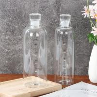 Botella De Agua Deportiva De Vidrio Transparente 500ML 750ML Con Marca De Tiempo Para Viajes Y Actividades Al Aire Libre Adecuada Para Jugos Y Leche - details 12