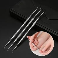 Herramienta Profesional De Pedicura Para Corrección De Uñas Encarnadas Líquenar Y Architrador De Uñas Del Pie De Acero Inoxidable - details 1