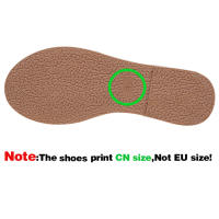 Zapatillas De Hombre Para Interior Y Playa Con Tela De Lino Zapatos Planos Abiertos Y Cordones De Goma Estilo Conciso Para Verano - details 6