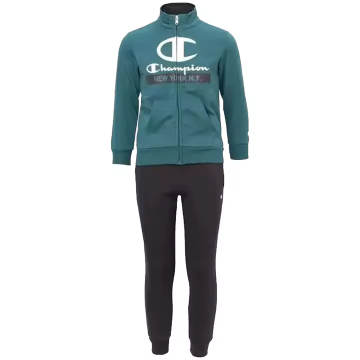 Chandal Fleece marca Champion modelo 306179-GS549 para junior en color verde - 1