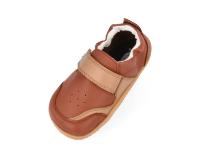 Bobux Xplorer Ripple Mocca + Caramel - Zapatos de piel para niños con tira autoadherente y elástico - details 1