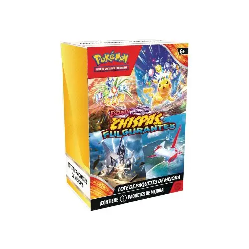 Chispas Fulgurantes Booster Bundle 6 Sobres    - Cartas Pokemon Originales - 1