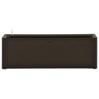vidaXL Arriate con sistema de riego automático moca 100x43x33 cm - details 2