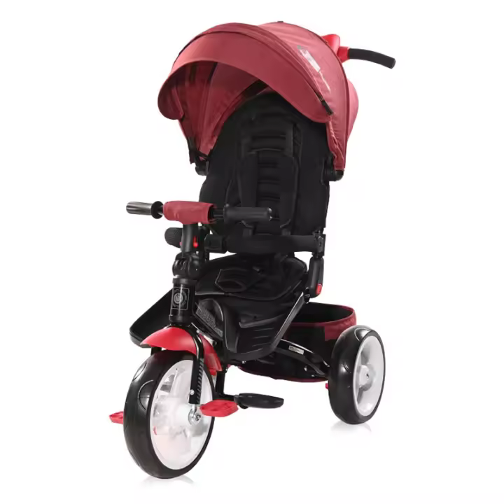 Triciclo Jaguar Lorelli con Respaldo Ajustable y Control Parental - 1