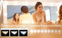 Luz De Espejo Moderna IRALAN Para Maquillaje Y Baño LED Ajustable USB Iluminación Adaptable Para Dormitorio Vestíbulo Estudio - details 6