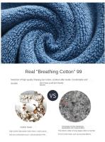 Toalla Gruesa Y Suave De Algodón Puro Absorbente Y Secado Rápido Toalla Para Rostro De Alta Calidad Sin Químicos - details 5