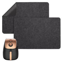 Alfombrilla Protectora De Encimera Para Fryer De Café Resistente Al Calor Antideslizante Accesorio De Cocina Silicona Rectangular Moderno - details 1