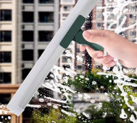 Cepillo De Limpieza Con Mango Largo Telescopio Mágico Escoba De Silicona Para Piso Y Ventanas Escobilla De Piso Para El Hogar Y Baño - details 8