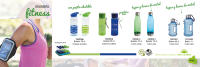QUID QUIDATE Botella Transporte Plastico 0,75L Azul  Facil de limpiar Transportable - details 0