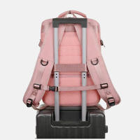 Maleta Avión Equipaje de Mano Viaje Trolley Cab ABS Rígida 4 Ruedas Maleta de Cabina Rígida with Telescópica ASA 57x35x20CM España 48-27 horas en llegar - details 10