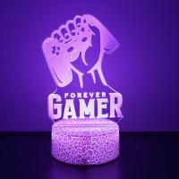 Lámpara De Noche 3D LED Para Habitación De Juegos XBOX Iluminación De Escritorio Decoración Para Gamers Regalos Para Niños Forma De Logo De Mesa - details 1