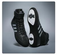 Zapatos De Lucha Profesional Para Hombres Y Mujeres Transpirables Antideslizantes Confortables Zapatos De Boxeo Adultos Artesanos Sin Capa De Metal - details 3