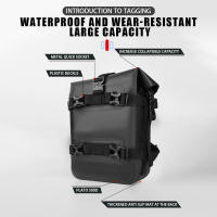 Bolsa De Moto Impermeable 6L Multifuncional Almacenamiento En Marco Lateral Y Tanque Negro Para Motocicleta Barra De Choque - details 21
