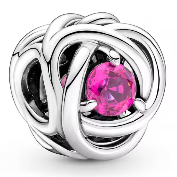 Pandora - Charm Círculo Eternity Octubre 790065C05 - 1