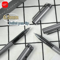 Lápices De Gel Negros Mate WQN Tamaño De Punta 0.5 Precisión En Escritura Tinta Premium Para Exámenes Y Oficina Pack De 3/6/12 - details 2