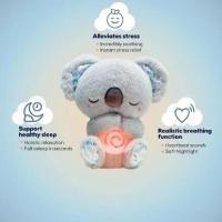 Muñeco De Peluche Para Niños Oso Respiratorio Soothing Para Dormir Compañero De Sueño Con Música Y Luz Almohada De Compromiso Juguetes De Peluche - details 3