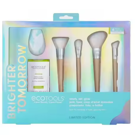 ECOTOOLS BRIGHTER TOMORROW SET DE BROCHAS READY, SET, GLOW - 1