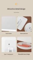 Espejo De Maquillaje Tricuadrante Con Luces LED Iluminación Complementaria Inteligente Para Dormitorio Espejo De Belleza - details 8