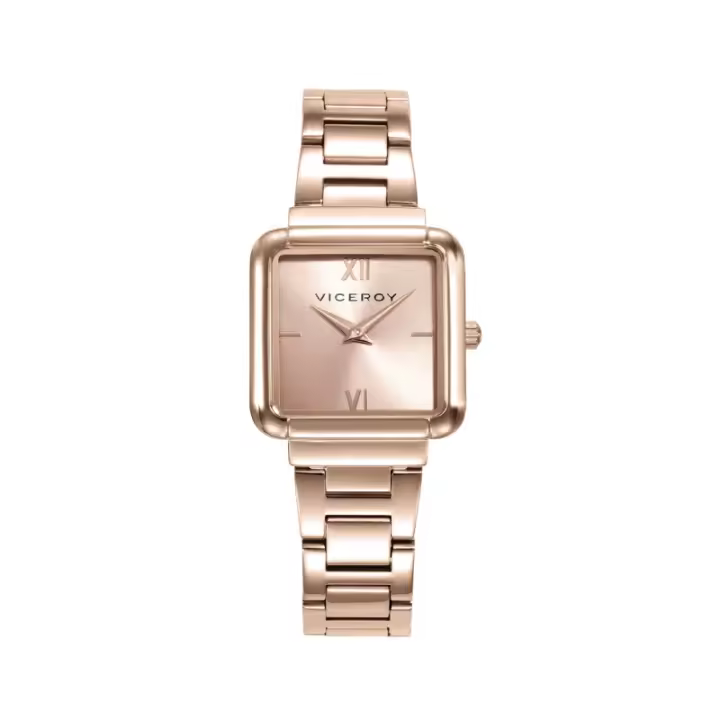 Reloj Viceroy Mujer Acero IP Rosa Esfera Rosada 401242-73 - 1