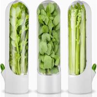 Caja De Almacenamiento Para Hierbas Frescas Como Coriandros Peras Espárragos Menta Mantener Verduras Frescas Durante 2-3 Semanas Plástico Resistente - details 3