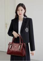 Bolso De Hombro Para Mujer De PU De Alta Calidad Y Tres Capas Suaves Bolso Cruzado De Lujo Diseñador a Main Bolsos De Mujer - details 11