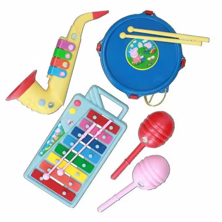 Set de instrumentos musicales de juguete Reig 9 Piezas - 1
