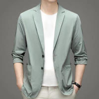 Traje De Hombre Gentleman Fashion Talla M-7XL Algodón De Alta Calidad Ropa De Trabajo Negocios Estilo Coreano Casual Blazer Dobles Botones - details 5