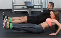 Conjunto De Bandas De Resistencia Para Fitness Loop 3 Niveles Gruesas De Goma Para Ejercicios De Entrenamiento Deportivo Y Ejercicios De Fortalecimiento - details 3