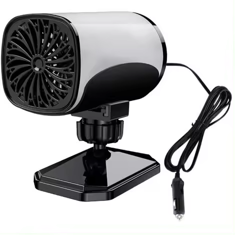 Ventilador de 12 V y 120 W, ventilador desfreezador de parrillas, Blanco - 1