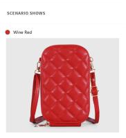 Bolso Cruzado De Hombro Único Moda Para Mujer Mini Versátil Con Posición Para Tarjetas Y Llaves Estilo Clásico PU Con Costura Decorativa - details 9