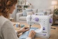 Jocca Máquina de Coser Multifunción 12 Puntadas con Luz LED, Brazo Libre y Doble Velocidad para Uso Doméstico - details 2