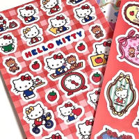 Pegatinas Kawaii Sanrio DIY Para Diario De Mano Decorativas Con Dibujos De Gatos Y Kuromi Divertidos Regalo De Navidad O Cumpleaños Para Niñas - details 2