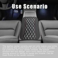 Manta De Reposabrazos Para Coche Universal En Cuero PU Estilo Étnico Impermeable Antideslizante Con Caja De Almacenamiento Accesorio De Estilo Interior Para Automóvil - details 5