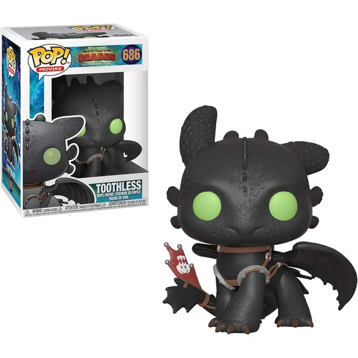 Funko POP! Vinilo: Cómo Entrenar a tu Dragón 3: Toothless - Figura coleccionable - 1