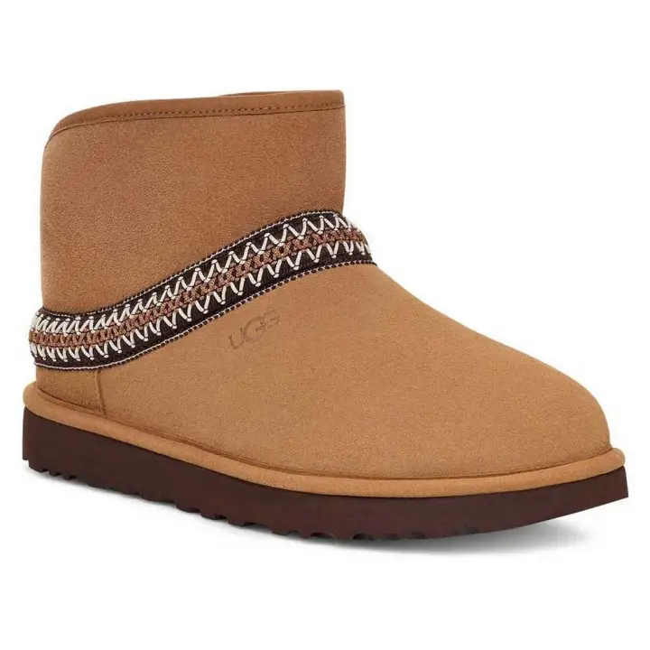 Ugg Botas Classic Mini Crescent Marrón - 1