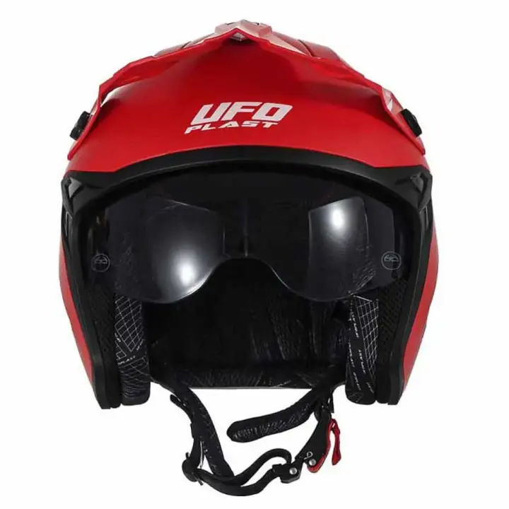 Ufo Casco Jet Sheratan Rojo Adulto - 1