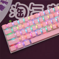 104 Teclas Pudding Tema OEM Perfil ABS PBT Doble Choque Teclas Para Teclado Mecánico De Switch MX RGB Retroiluminado Teclas - details 26