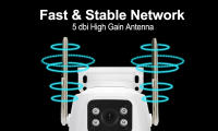 Cámara De Seguridad Exterior ASECAM 12MP 6K Wifi Con Zoom 8X Pantalla Dual Detección De Humanos AI Seguimiento Automático CCTV iCSee - details 15