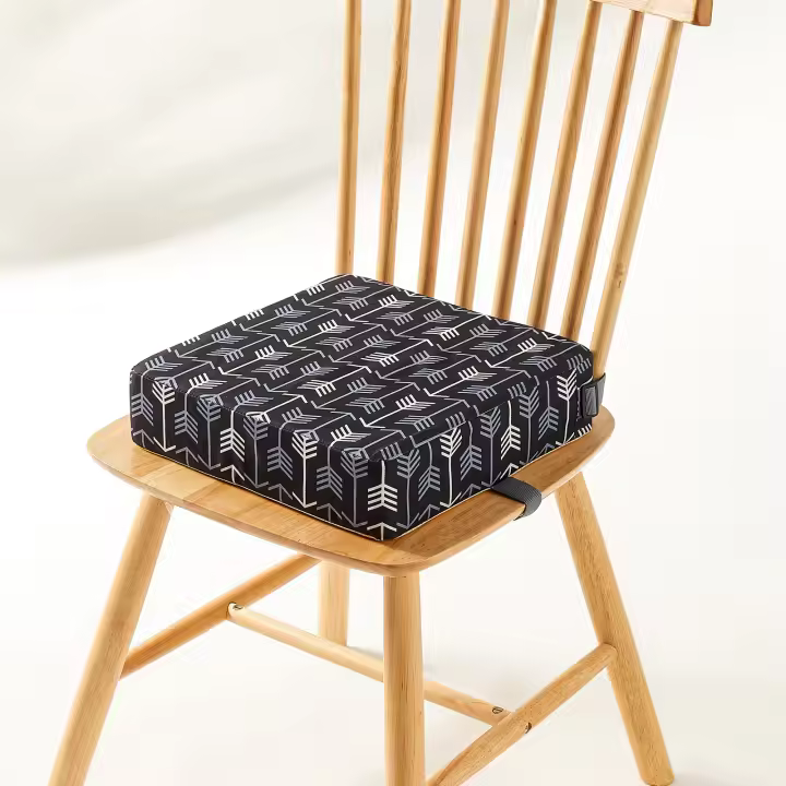 Asiento Ajustable Para Niños INSULAR Almohadilla De Apoyo Para Comedor Con Enchufe Removible Y Seguridad Para Bebés Adaptado Para Edades 7-12m Hasta 13-24m Material De Muebles Padded Floral Unisex - 1