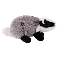 Muñeco De Peluche De Zorro Simulado En Gris Y Blanco 33cm Juguete Para Niños Regalo De Cumpleaños Relleno De Algodón PP Adecuado Para Todas Las Edades - details 5