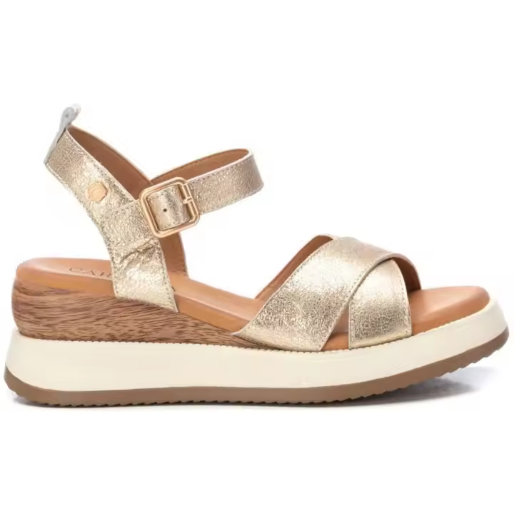 Zapatos marca Carmela modelo 161611-Oro para mujer en color amarillo - 1