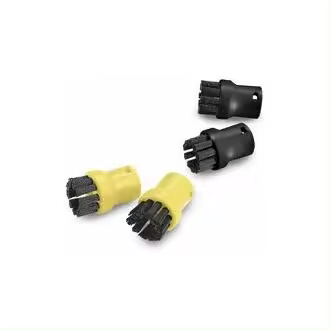 Juego de cepillos redondos Adecuado para Kärcher Accesorio para limpiadores a vapor - 1