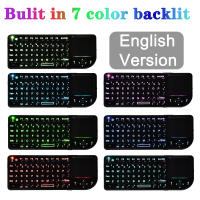 Teclado Inalámbrico 2.4G RF Con Touchpad Ratón 3 En 1 Portátil Para PC Notebook Smart TV Box Klawiatura Handheld with Touchpad Mouse for PC Notebook Smart TV Box - details 3
